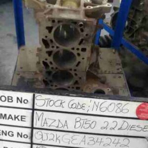 Mazda BT50,Ford Ranger 2.2L Block Stock Code N6086