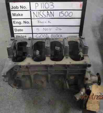 Nissan E15S Block Bore Size 76mm Stock Code P1103