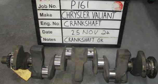 Chrysler Valiant 225 Crank Mains 020,B/E 010 Stock Code P161