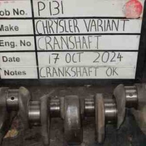 Chrysler Valiant 225 Crank Mains 030,B/E 020 Stock Code P131