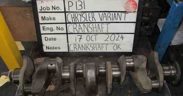 Chrysler Valiant 225 Crank Mains 030,B/E 020 Stock Code P131
