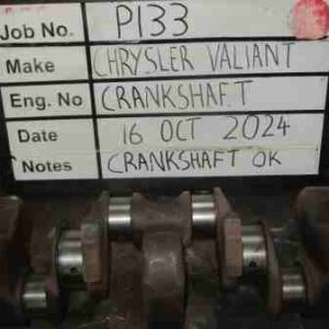 Chrysler Valiant 225 Crank Mains 030,B/E 020 Stock Code P133