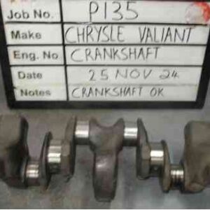 Valiant Crankshaft M 030, B/Ends 020 Stock Code P135