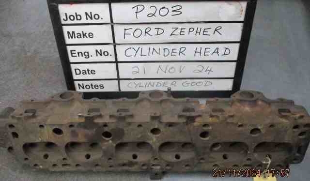 Ford Zephyr 206E,207E Head (Bare) Stock Code P203