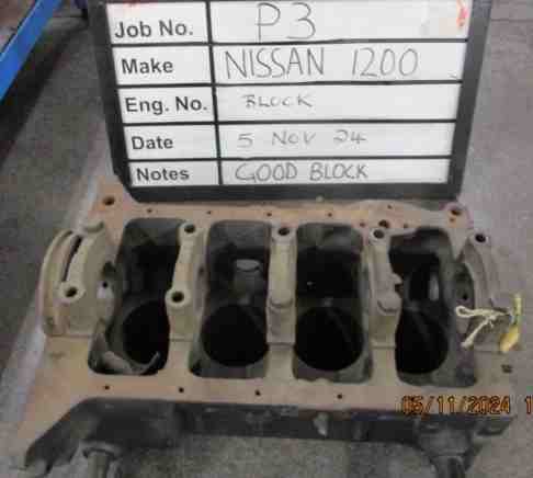 Nissan 120Y A12 Block Bore Size 73mm Stock Code P3
