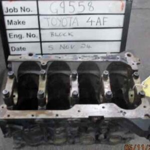 Toyota 4AF Block Stock Code G9558b