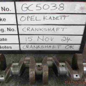Opel Kadett Crank Mains 010, B/ends Std Stock Code JC5038