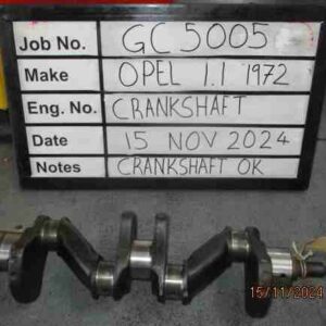 Opel 1.1 Crank 1972 Stock Code GC5005
