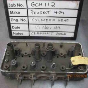 Peugeot 404 Head Stock Code GCH112