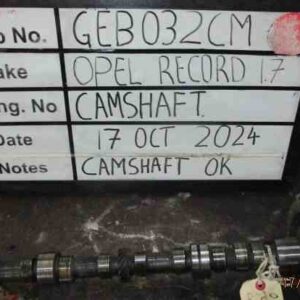 Opel 1.7 Record Camshaft Stock No GEB032Cm