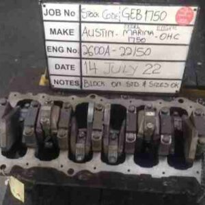 Austin Marina 1300 Block Stock Code J5413/s