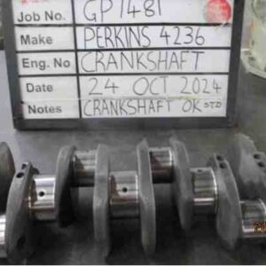 Perkins 4.236 Crank Mains std,B/E std Stock Code GP1481