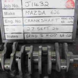 Mazda 1.8 626 Crank Maina Std, B/Ends 010 Stock Code J1432