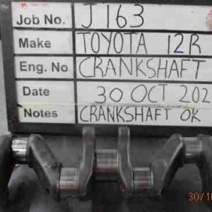 Toyota 12R Crank Mains 020,B/E 030 Stock Code J163