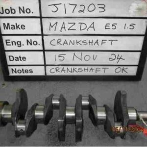 Mazda E5 Crank Mains 020, B/Ends 020 Stock Code J17203