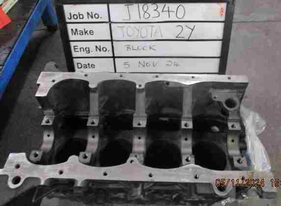 Toyota 2Y Block Bore Size J18340A Stock Code J18340A
