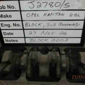 Opel Block 2.5 Kapitan