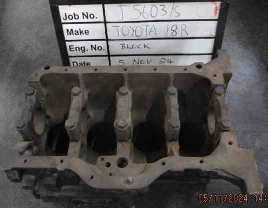 Toyota 18R Block Bore Size 88.50mm Stock Code J5603/S