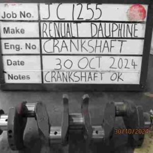 Renault Dauphine Crank Mains 010, B/Ends 020 Stock Code JC1255