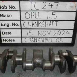 Opel Record 1.5 Crank M 010, B/Ends 010 Stock Code JC247