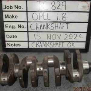 Opel 1.8 Crank Mains 020, B/Ends 020 Stock Code JC829