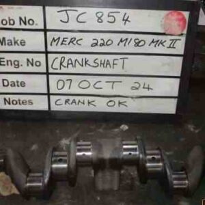 Merc M180 Crank Mains 010, B/Ends 010 Stock Code JC854