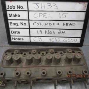 Opel 1.5 Head Stock Code JH33