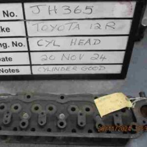 Toyota 12 R Head Bare Stock Code JH365