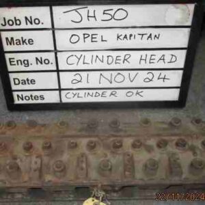 Opel 2.5 Kapitan Head Stock Code JH50