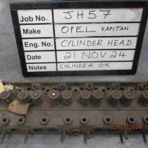 Opel 2.5 Kapitan Head Stock Code JH57