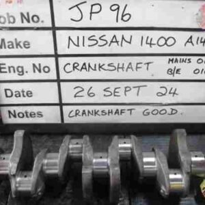 Nissan 1400 A14 Crank Mains 010,B/E 010 Stock Code JP96