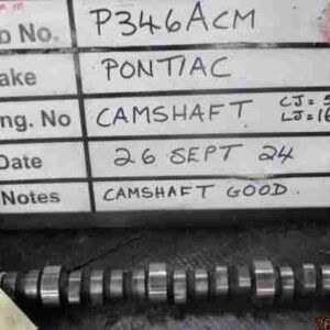 Pontiac 350 V8 Camshaft Stock Code P346ACM