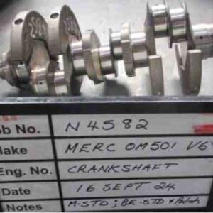 Merc 501 Crank Mains Std, B/Ends Std Stock Code N4852