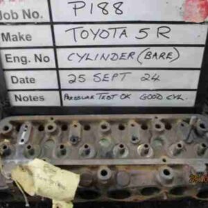 Toyota 5R Bare Head Stock Code P188