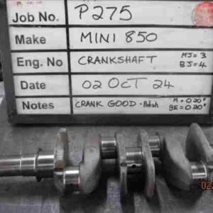 Mini 850 Crank Mains 020, B/Ends 020 Stock Code P275