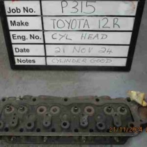 Toyota 12 R Head Stock Code P315