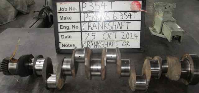 Perkins 6.354T Crank Mains 010,B/E 010 Stock Code P354T