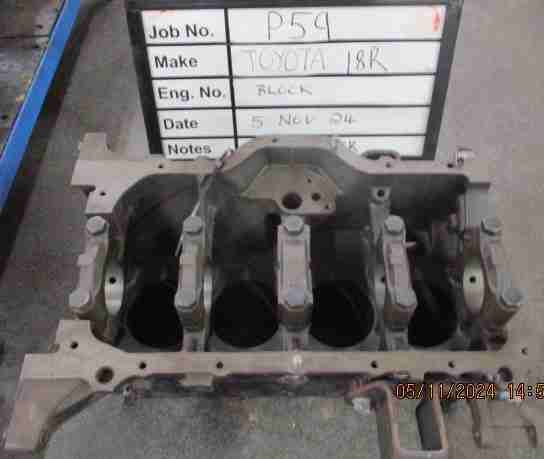 Toyota 18R Block Bore 88.50mm Stock Code P59
