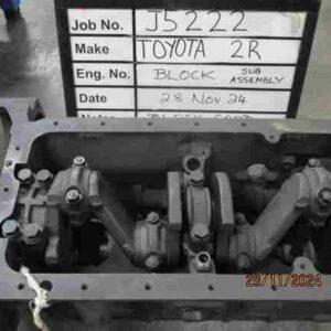 Toyota 2R Block Stock Code J5222