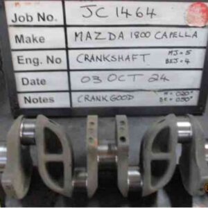 Mazda B100 VC Early Crank Mains 020, B/Ends 050 Stock Code JC1464