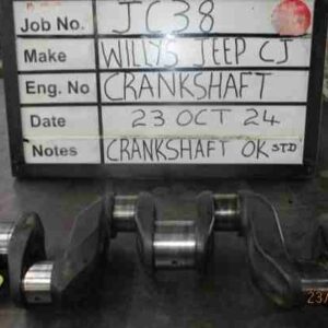 Willys Jeep CJ Crank Mains 030, B/Ends 040 Stock Code JC38