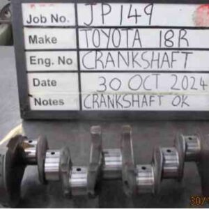 Toyota 18R Crank Mains 030, B/Ends 030 Stock Code JP149