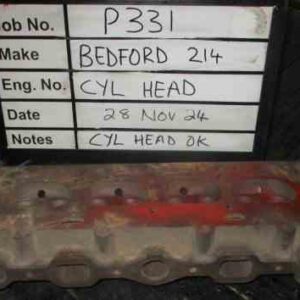 Bedford 214 Bare Head Stock Code P331
