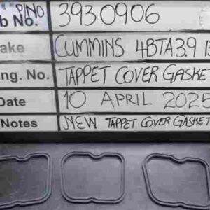 Cummins 4BTA3.9 Tappet Cover Gasket Stock Code 390906