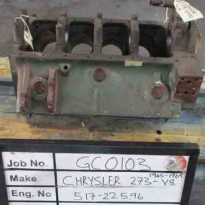 Chrysler 273 V8 Block Stock Code GC0103