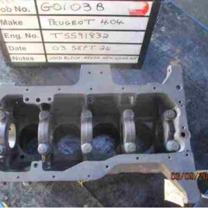Peugeot 404 Block Stock Code G0103B