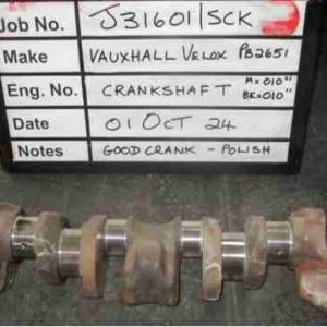 Vauxhall PB 2651cc Crank M-010,B/E - 010 Stock Code J31601 SCK