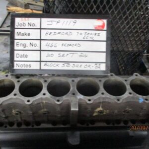 Bedford 70 Series 466 Diesel Block Stock Code JP1119