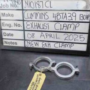Cummins 4BTA3.9 Exh Clamp Stock Code N10187CL