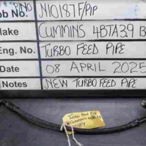 Cummins 4BTA3.9 Turbo Boost Pipe Stock Code N10187F/PIP